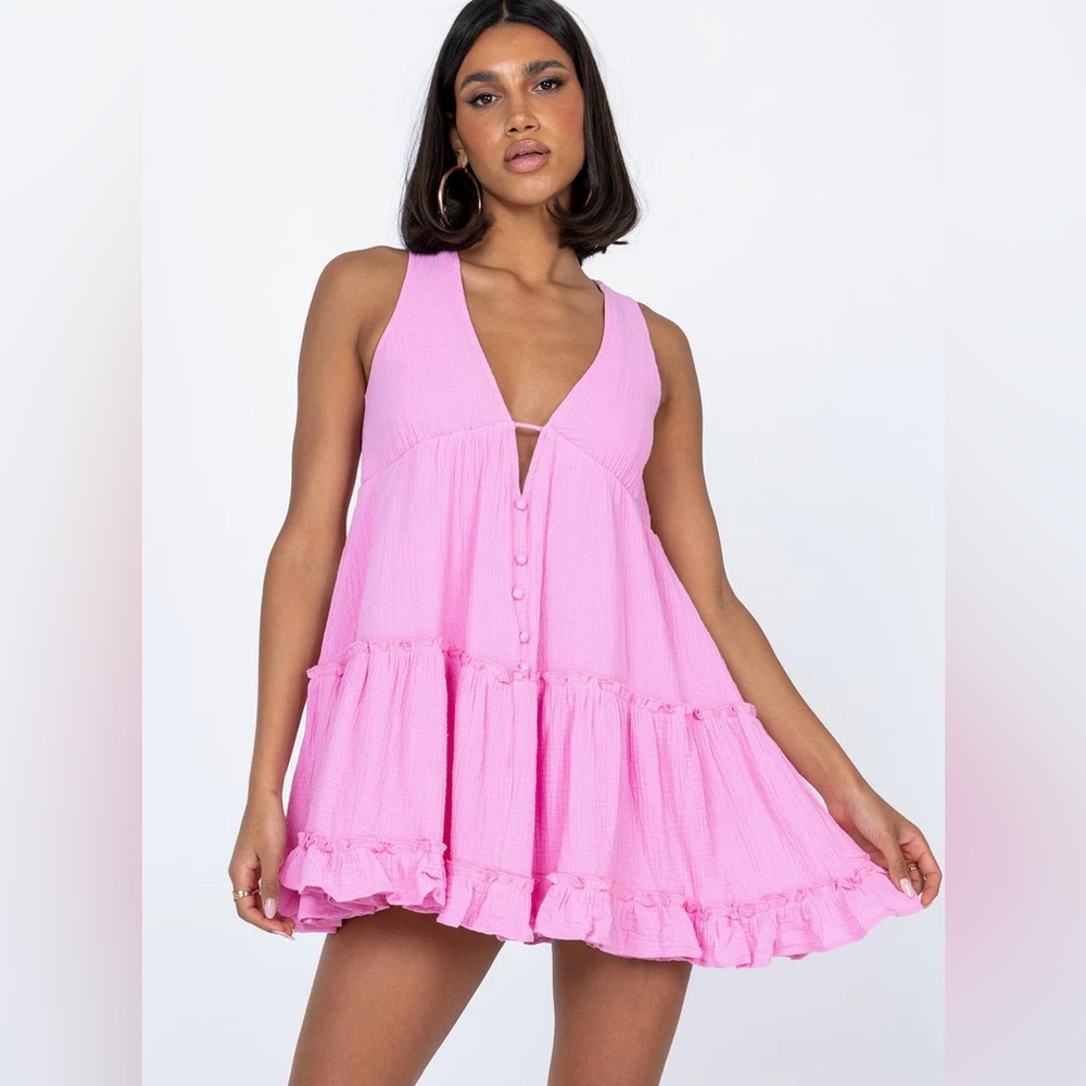 Princess Polly Lakeisha Mini Dress Pink